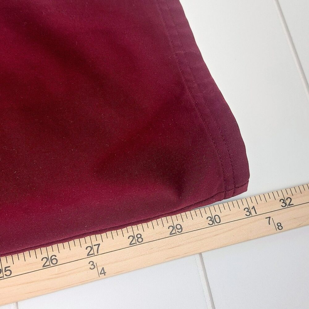 FIGS Kade Cargo Scrub Pants Women's XXL Burgundy Medical Technical Collection - Picture 8 of 9